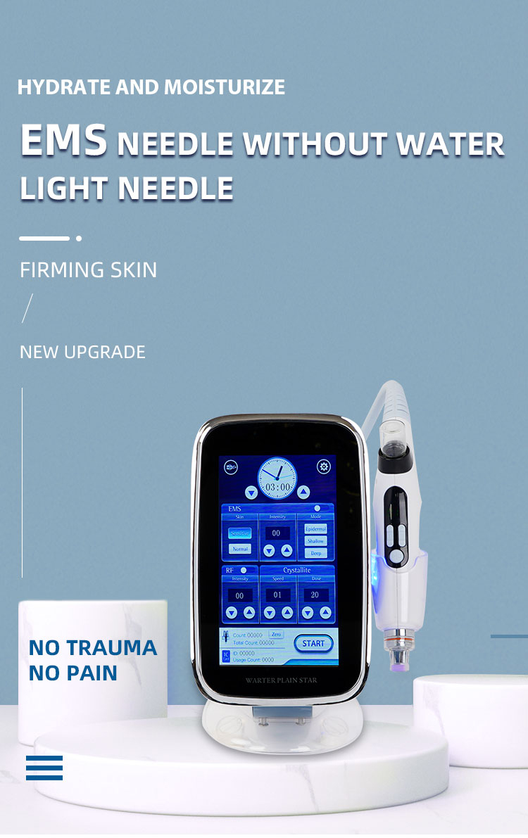 New needleless plastic gun beauty instrument automatic injection whitening and rejuvenating machine插图
