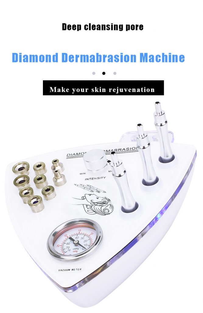 Microdermabrasion machine diamond dermabrasion vacuum blackhead remover spray gun water aqua skin peel diamond tip deep cleaning插图1
