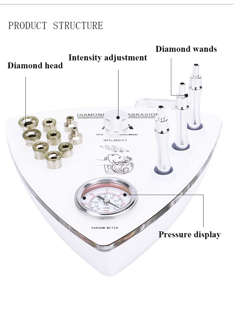 Microdermabrasion machine diamond dermabrasion vacuum blackhead remover spray gun water aqua skin peel diamond tip deep cleaning插图3